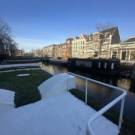 Cozy At Houseboat Hotel na wodzie Amsterdam